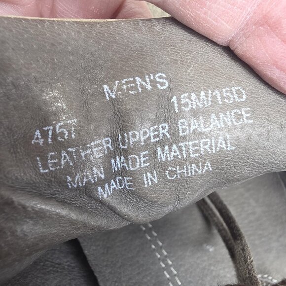 Red Wing Shoes Mens Size 13 D Brown Leather Casual Driving Low Top Shoes 4757 - Picture 9 of 10